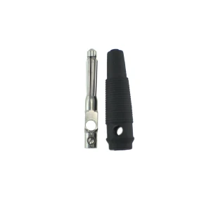 Černý 4mm banánový konektor BP4526 od Satkit