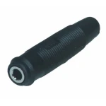 4mm banánová zásuvka černá BS4506 pro měřicí přístroje