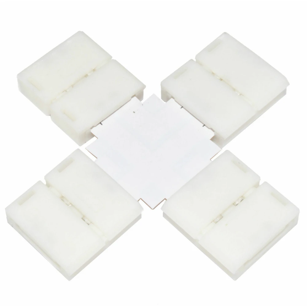 LED klipový konektor Forma-X 10mm 4Pin 5050 RGB