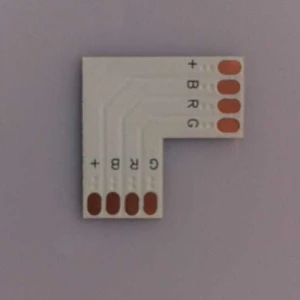 L konektor 5050 10mm 2 pin pro RGB LED pásek