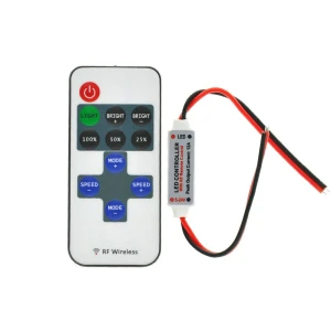 LED dimmer 12V s dálkovým ovladačem pro jednobarevné LED pásky