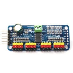 PCA9685 16kanálový PWM I2C ovladač serv kompatibilní s Arduino