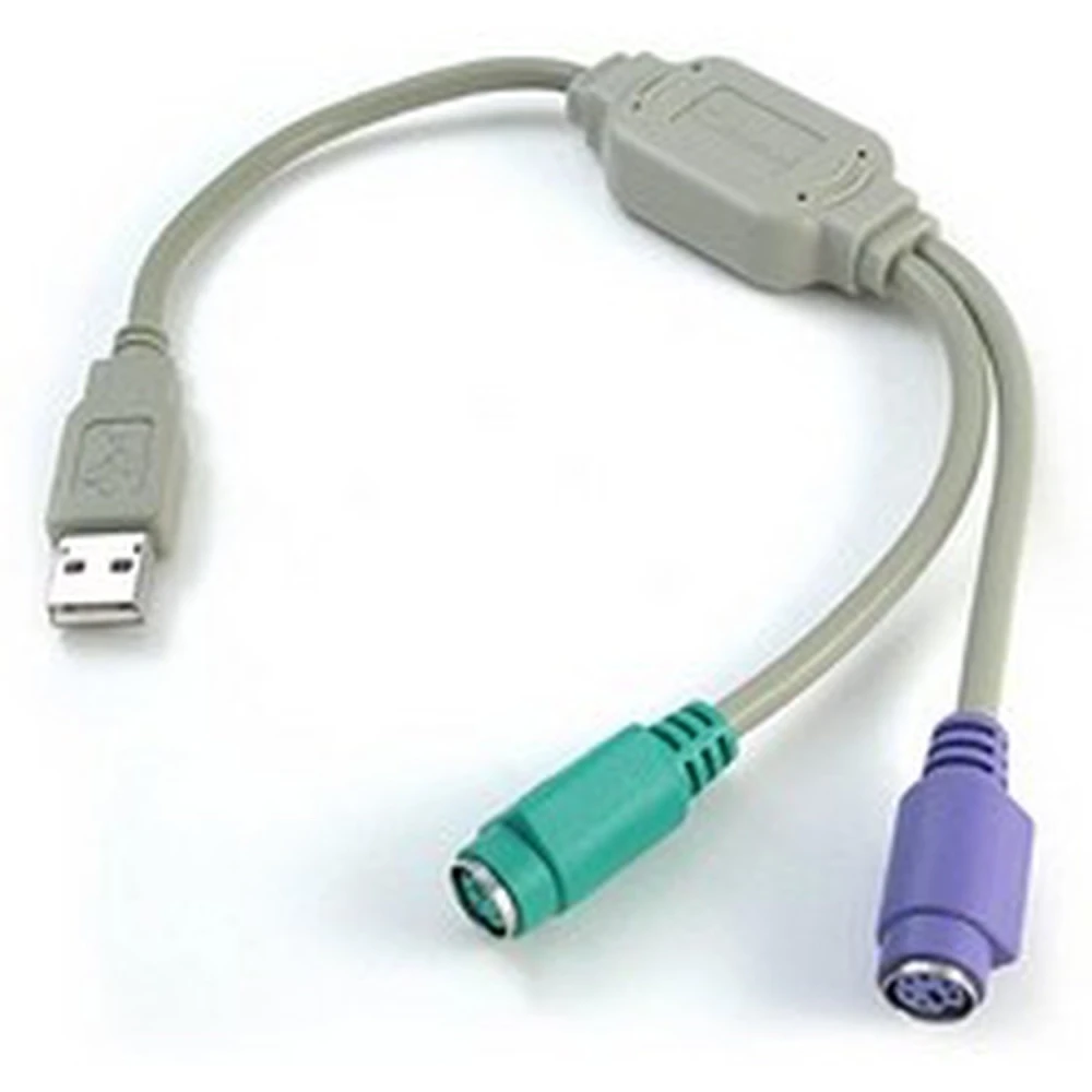 USB na PS/2 převodník pro klávesnici a myš - satkit
