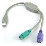USB na PS/2 převodník pro klávesnici a myš - satkit