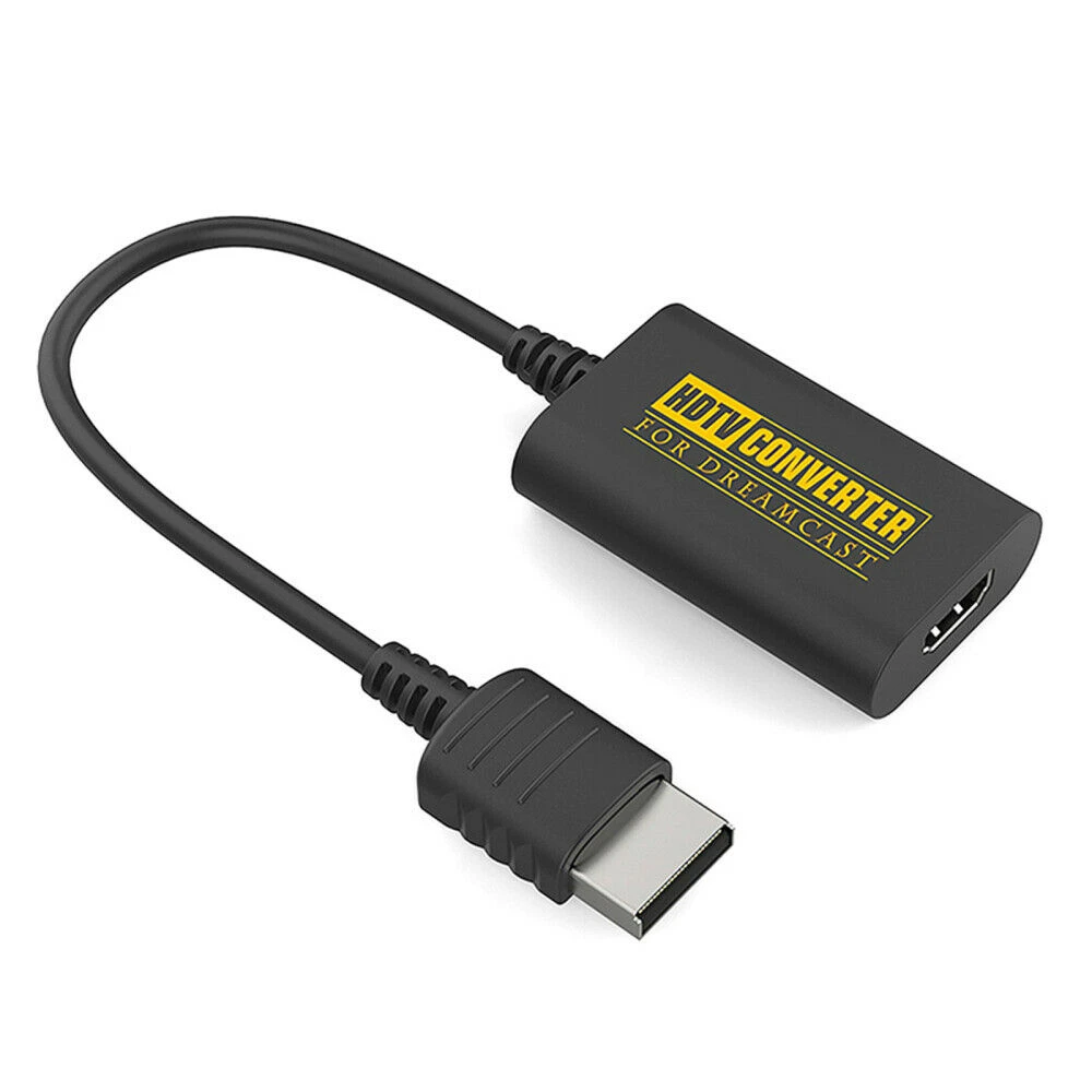 HDMI převodník pro Dreamcast – HDTV adaptér s HDMI kabelem pro konzoli