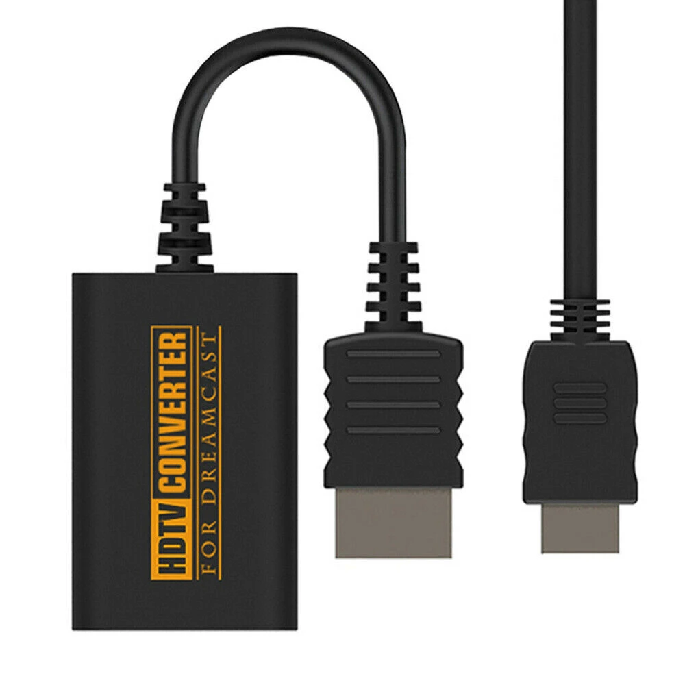HDMI převodník pro Dreamcast – HDTV adaptér s HDMI kabelem pro konzoli