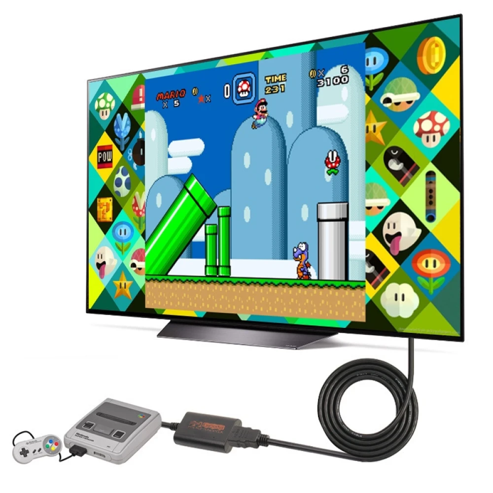 HDMI převodník pro Nintendo N64 – adaptér pro SNES, SFC a NGC