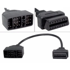 Adaptér Toyota 22 pin na OBDII 16 pin pro diagnostiku auta