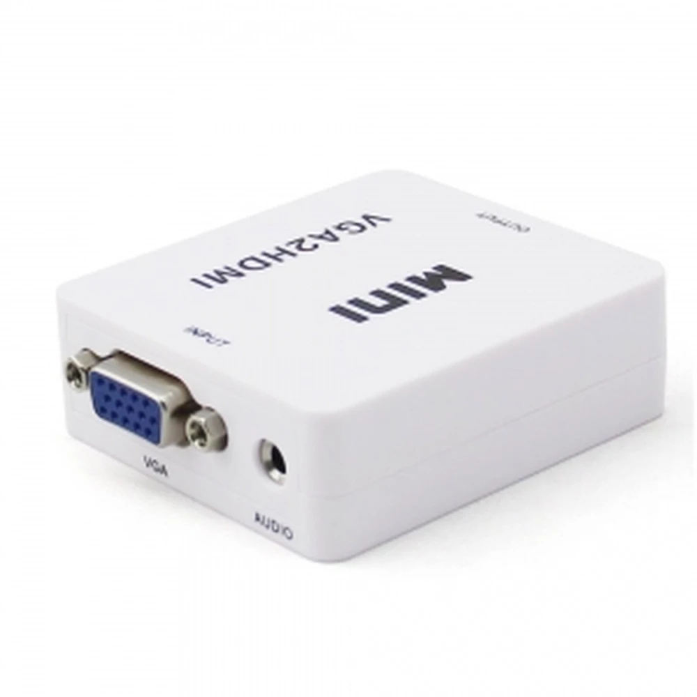 VGA na HDMI převodník s audio pro snadné připojení PC k TV