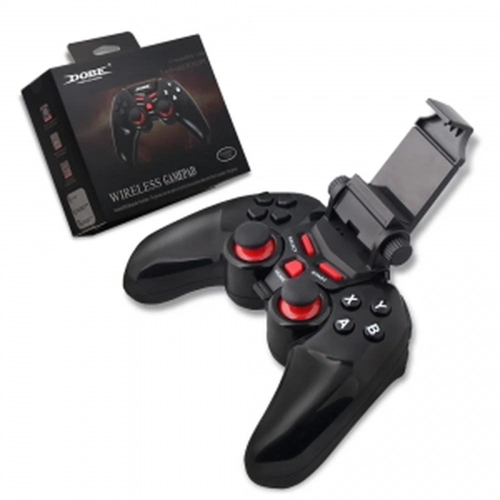 Dobe Ti-465 bezdrátový Bluetooth 3.0 gamepad se stojánkem na mobil