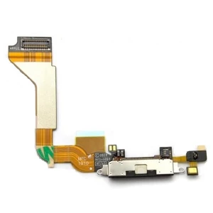 Dock konektor pro iPhone 4G černý – kompatibilní díl