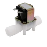 Elektroventil 12V DC pro kapaliny, normálně zavřený, ideální pro akvária a Arduino