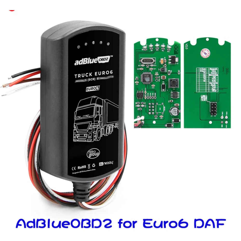 Emulátor AdBlue DAF Euro6 kompatibilní s DAF XF, CF a LF Euro6