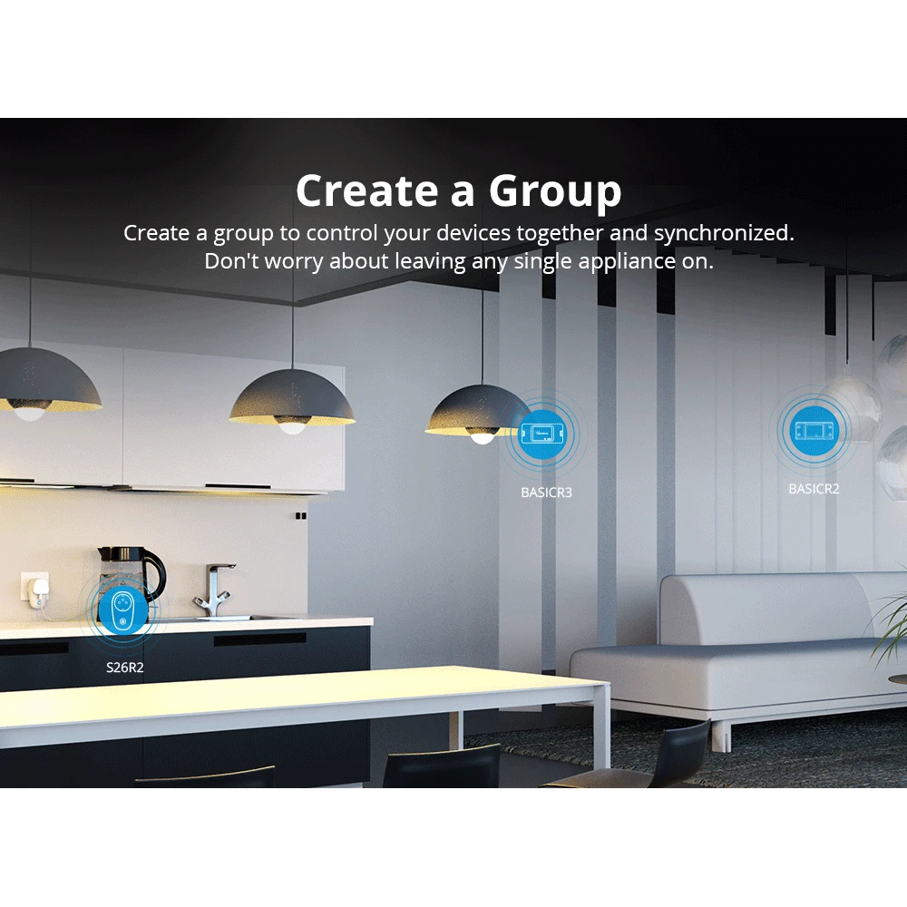 Chytrá zásuvka Sonoff S26 R2 - WiFi ovládání pro domácnost EU