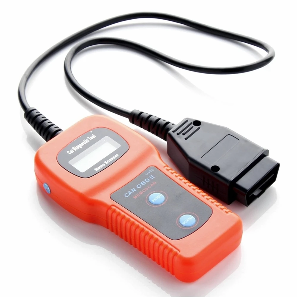 Diagnostický OBD2 skener U480 pro čtení a mazání kódů