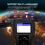 Diagnostický skener OBD pro motorky JDiag M100 Pro pro servis KTM Honda Yamaha Kawasaki BMW