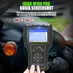 Diagnostický skener OBD pro motorky JDiag M100 Pro pro servis KTM Honda Yamaha Kawasaki BMW