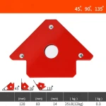 Magnetický svařovací úhelník 120 mm s výkonným magnetem