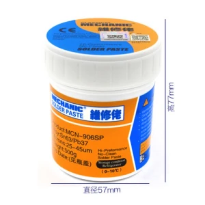 Pájecí pasta Mechanic MCN-906SP Sn63/Pb37 (10CC - 500GR)