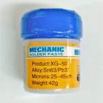 Pájecí pasta Mechanic XG-50 Sn63/Pb37 (10CC - 42GR) pro elektronické opravy
