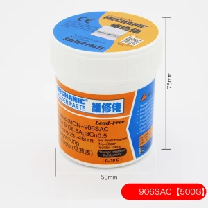 Bezolovnatá pájecí pasta 500GR MCN-906SAC od Mechanic
