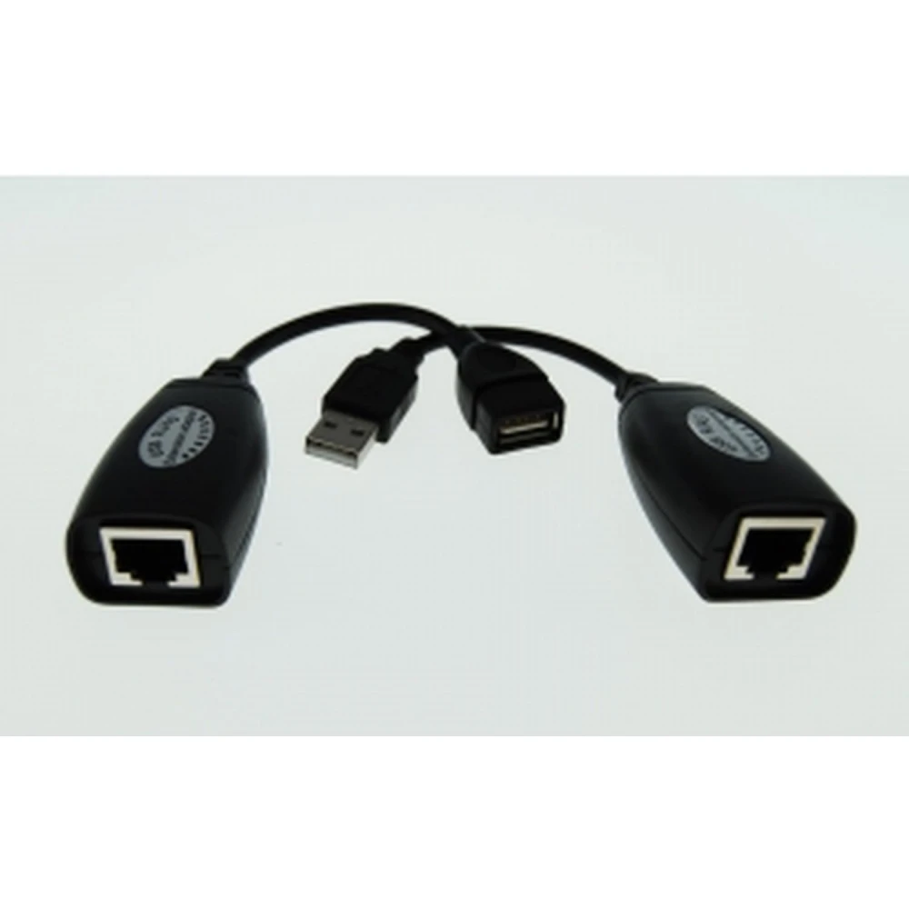 USB prodlužovač přes RJ45 až 50 metrů pro vzdálené připojení