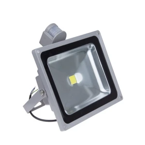 LED reflektor 50W s pohybovým senzorem a bílým světlem 6000K
