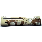 Přední kryt Xbox 360 maskáč béžovo-hnědý pro úpravu konzole Xbox 360