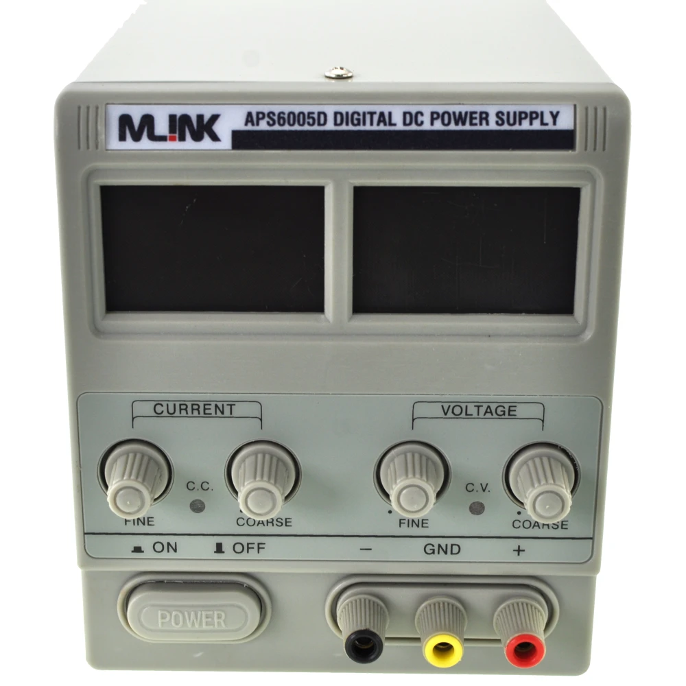 Nastavitelný zdroj 60V 5A Mlink APS6005D s digitálním displejem