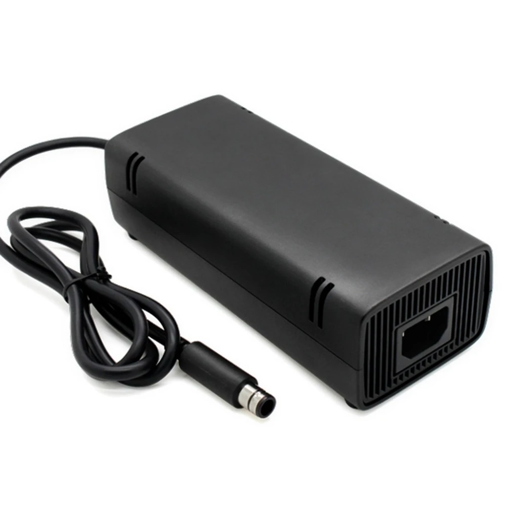 Kompatibilní napájecí zdroj pro Xbox 360 E / 360e s evropským kabelem