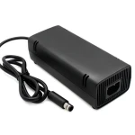 Kompatibilní napájecí zdroj pro Xbox 360 E / 360e s evropským kabelem