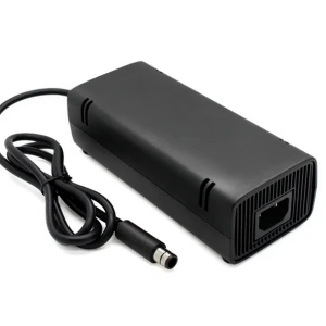 Kompatibilní napájecí zdroj pro Xbox 360 E / 360e s evropským kabelem