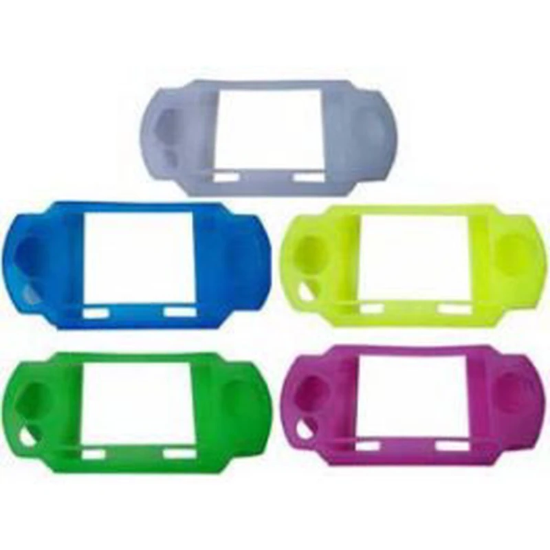Růžové silikonové anti-shock pouzdro pro PSP
