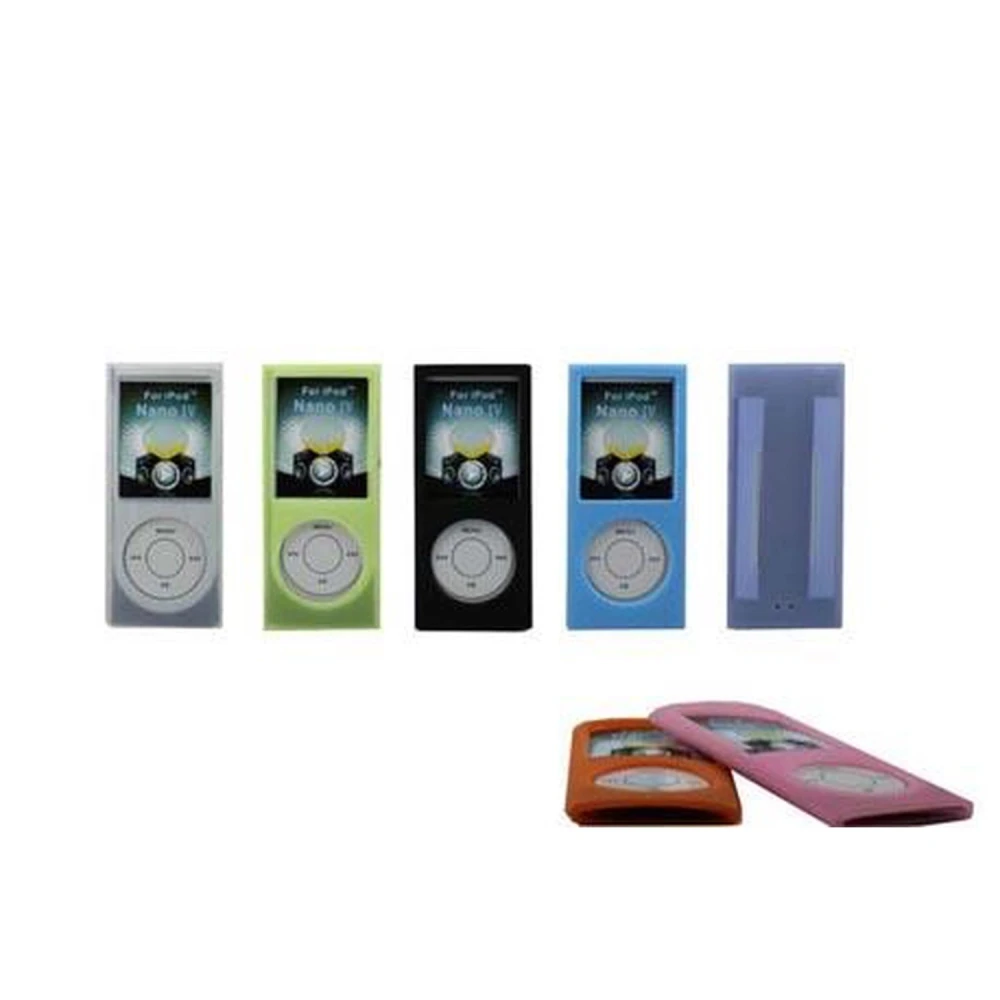 Růžové silikonové pouzdro pro iPod Nano 4G