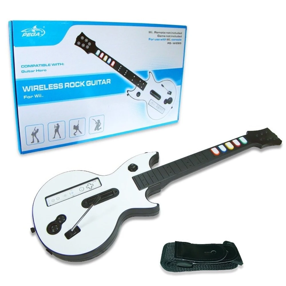 Bezdrátová kytara Wii - hudební příslušenství pro Nintendo Wii