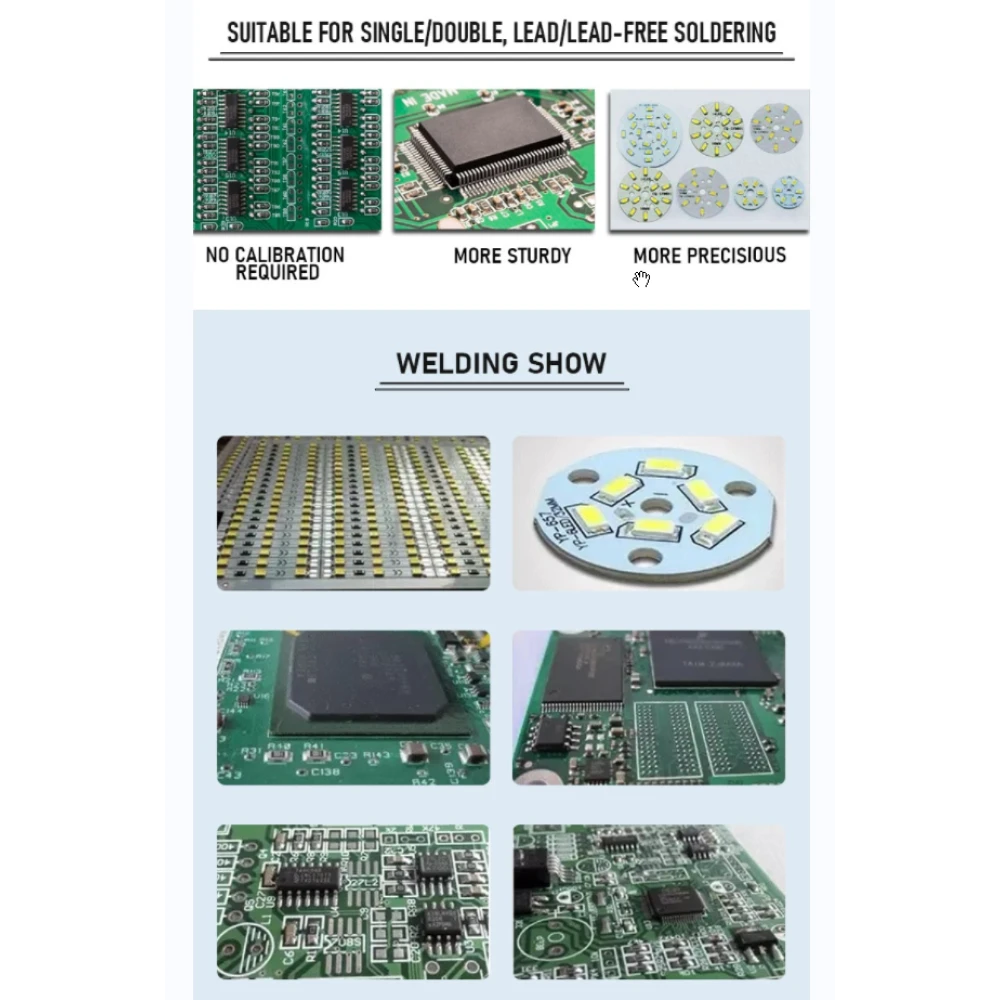 Infračervená reflow pec T-962A Puhui V2.0 pro SMD a BGA