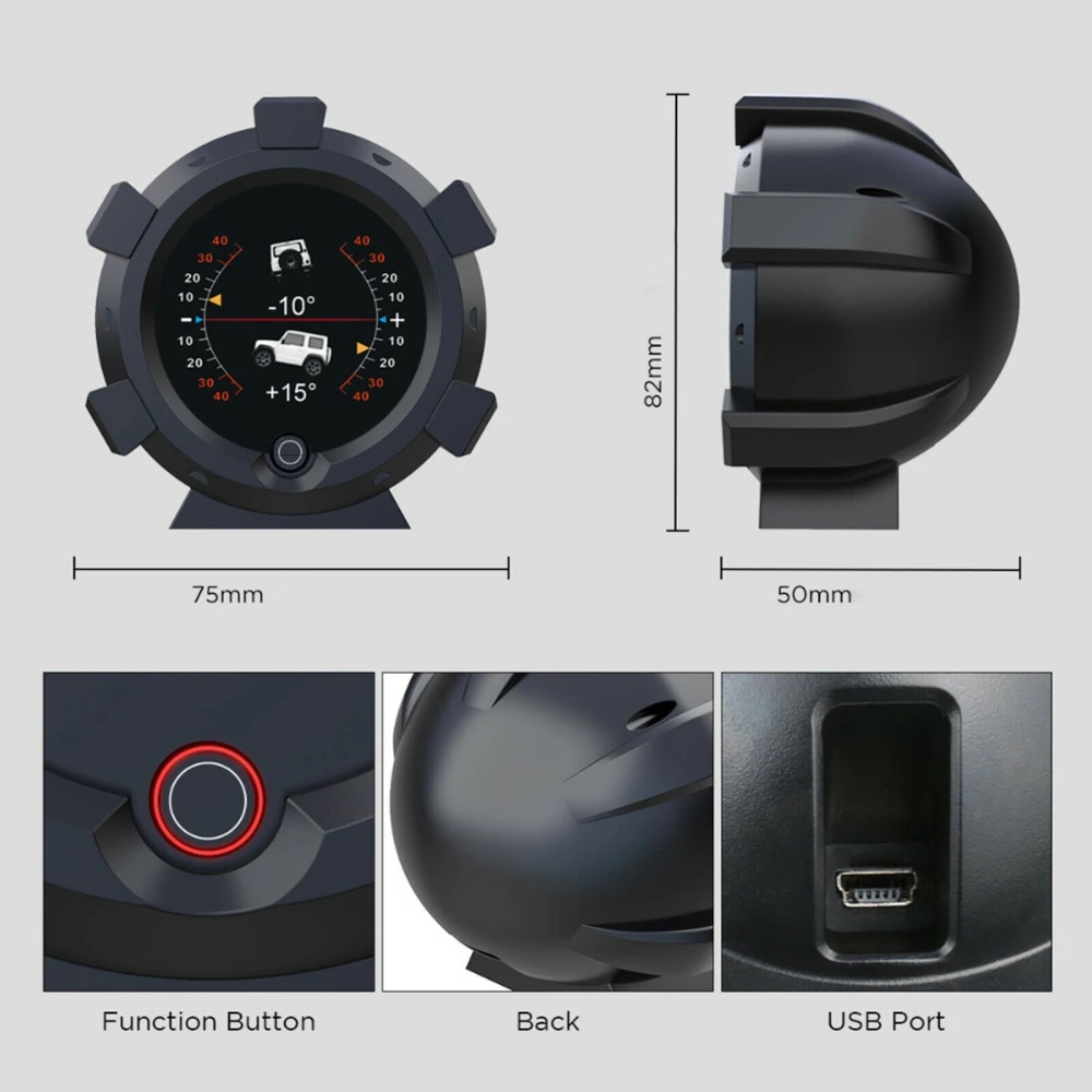 Multifunkční sklonoměr Autool X95 s GPS
