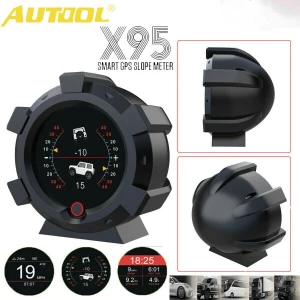 Multifunkční sklonoměr Autool X95 s GPS