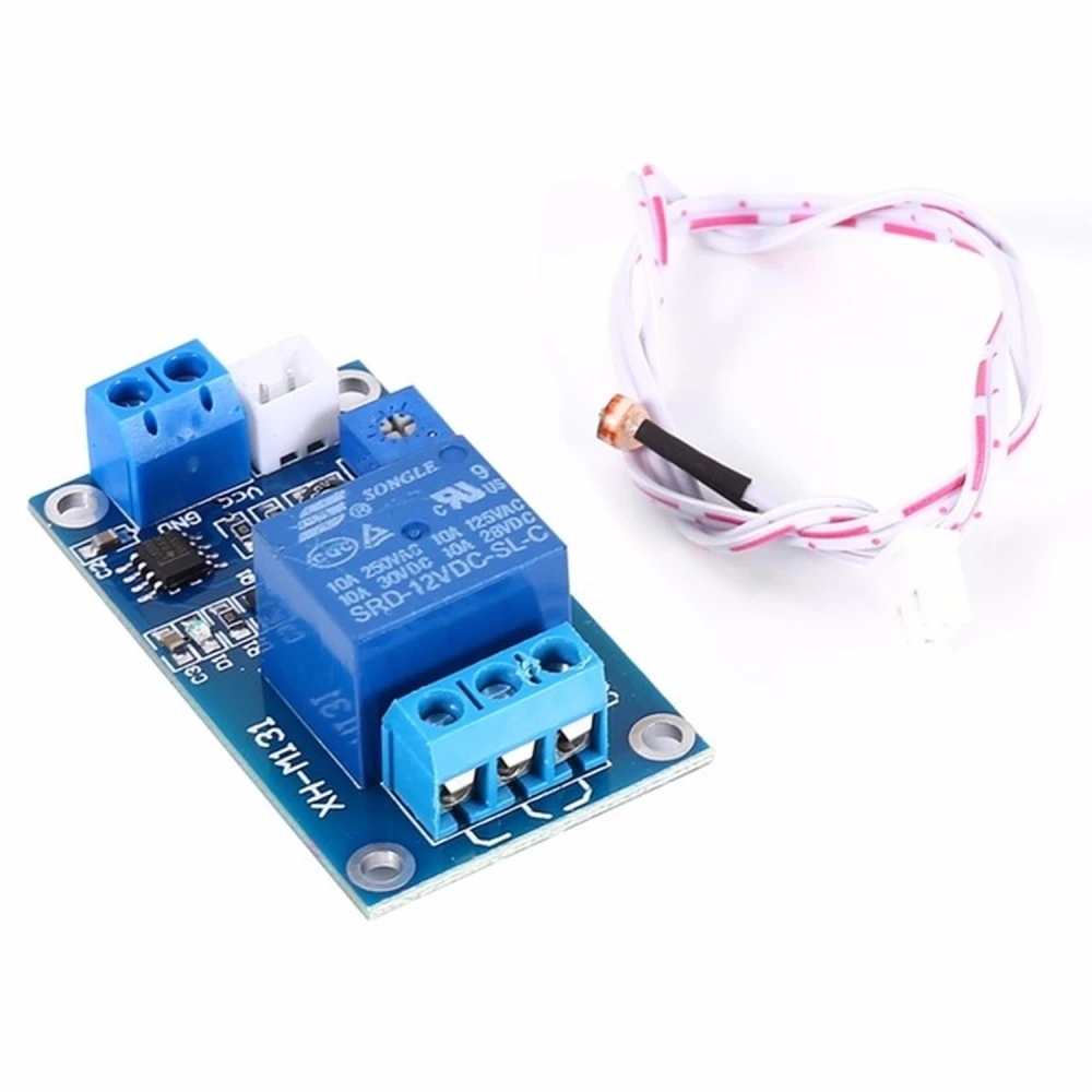 Soumrakový spínač 12V relé se světelným senzorem pro Arduino a automatizaci