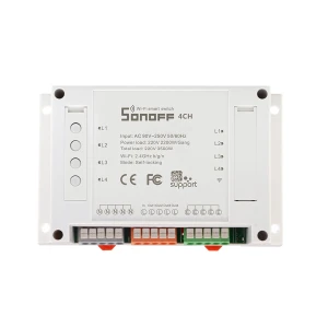 Sonoff WiFi spínač 4 kanály pro chytrou domácnost