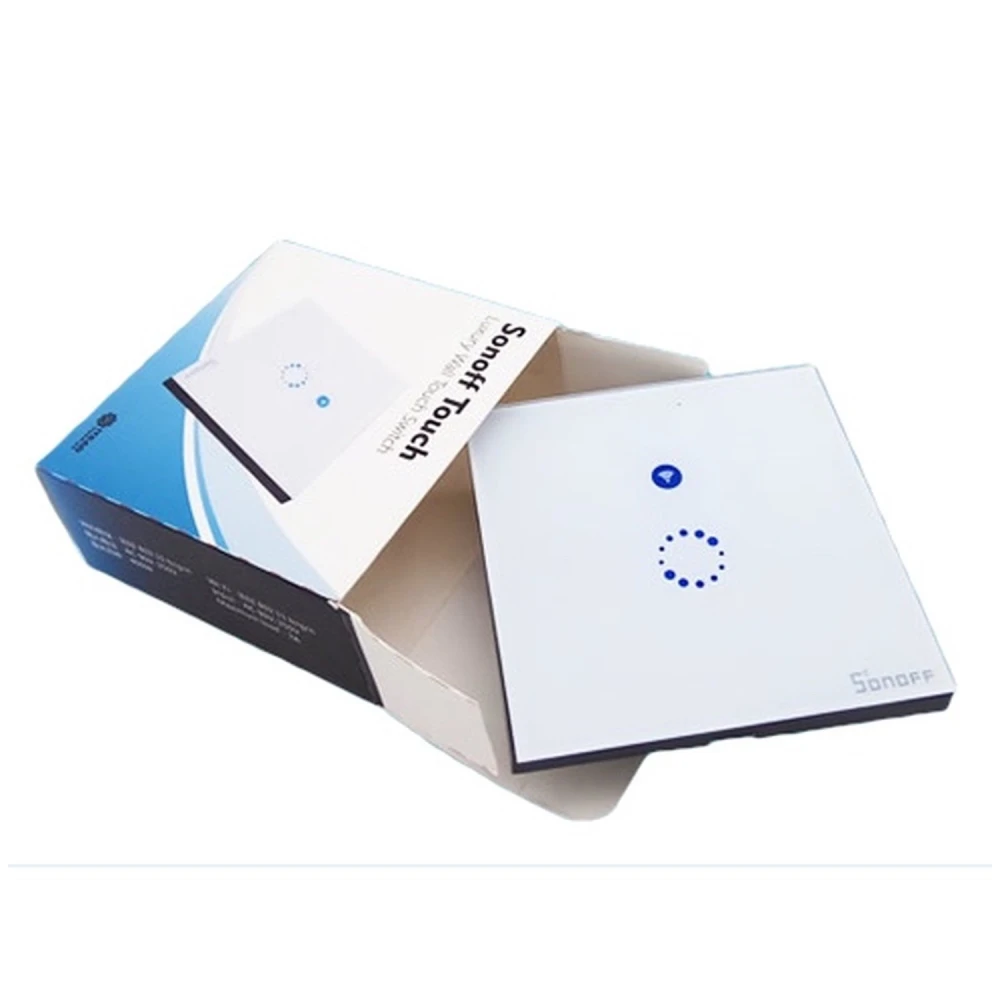 Dotykový WiFi vypínač Sonoff pro chytrou domácnost