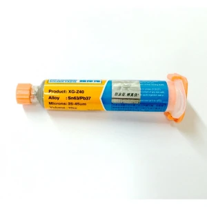 Pájecí pasta v injekční stříkačce Mechanic XG-Z40 (10CC - 30GR)