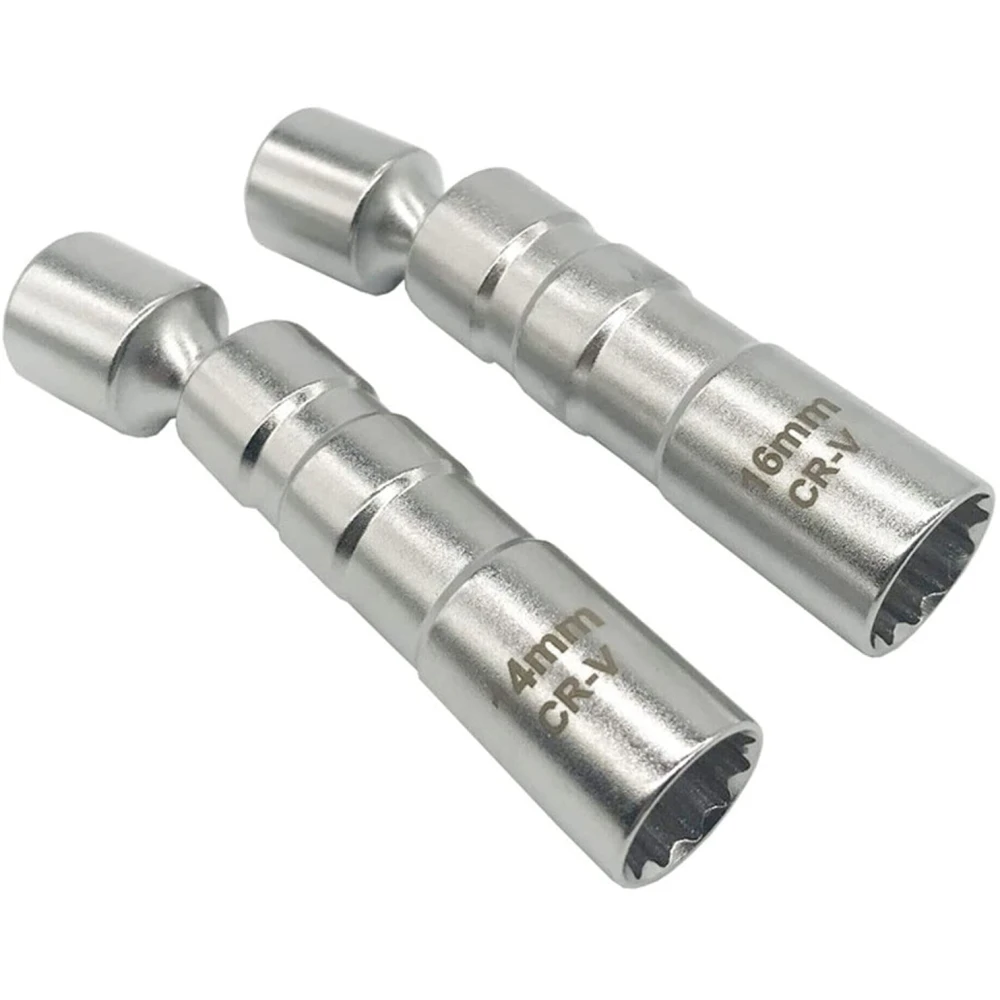 Sada 2 flexibilních magnetických klíčů na svíčky 14 mm a 16 mm TSX TOOL