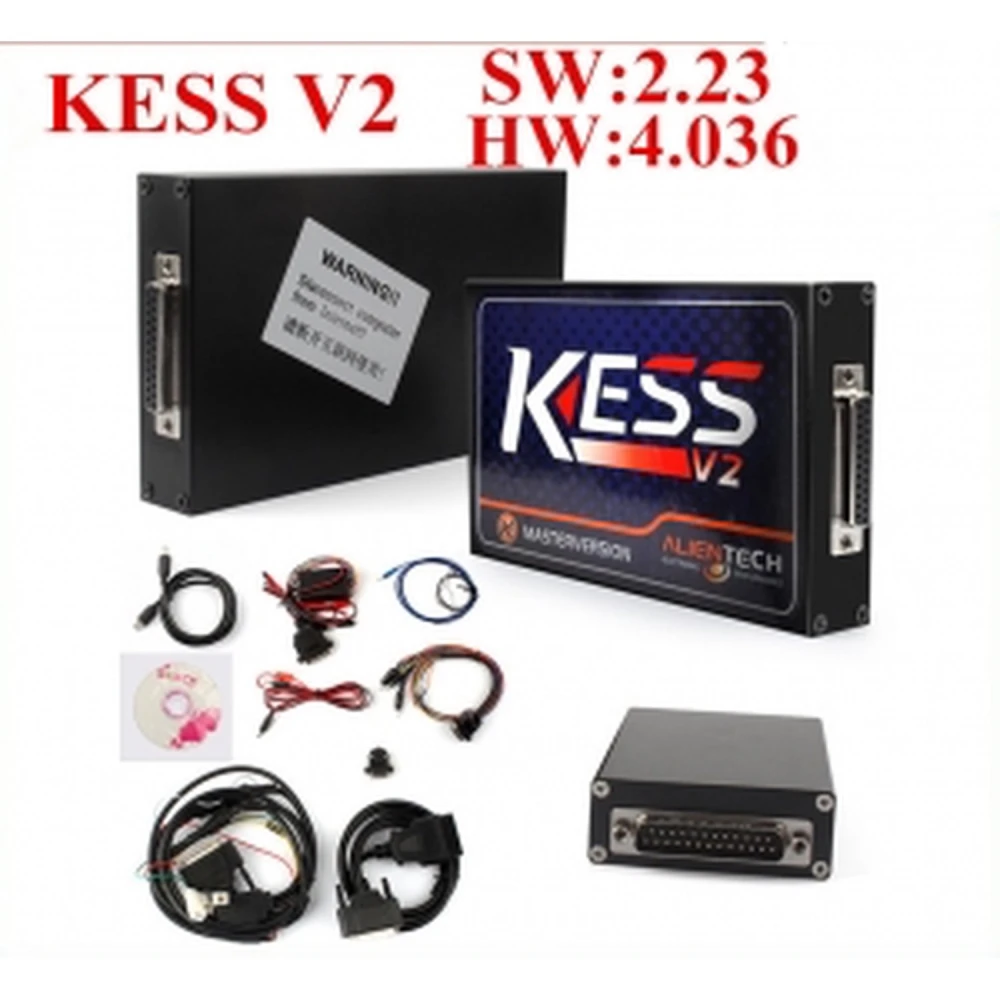 Kess V2.23 OBD2 Manager Tuning Kit HW V4.036 bez limitu tokenů - Master verze