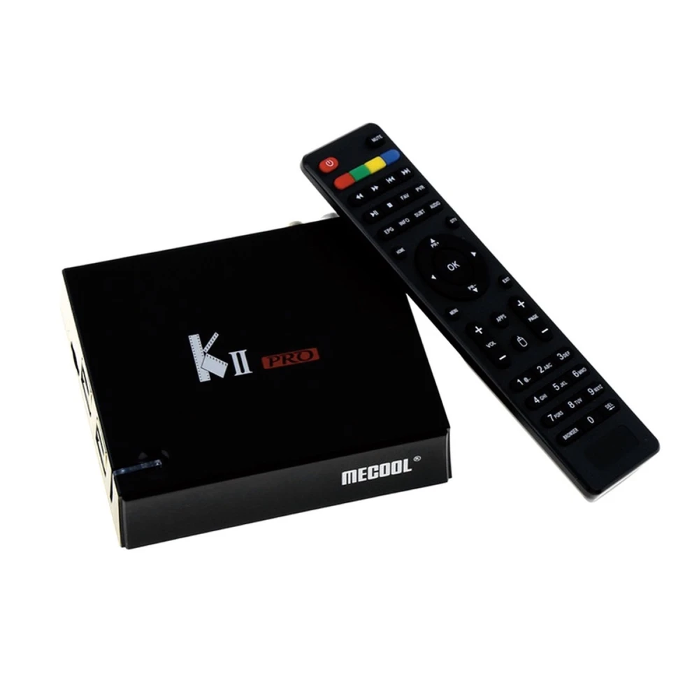 Kii Pro dvojitý tuner DVB-S2/DVB-T2 Android TV Box 2GB/16GB 4K