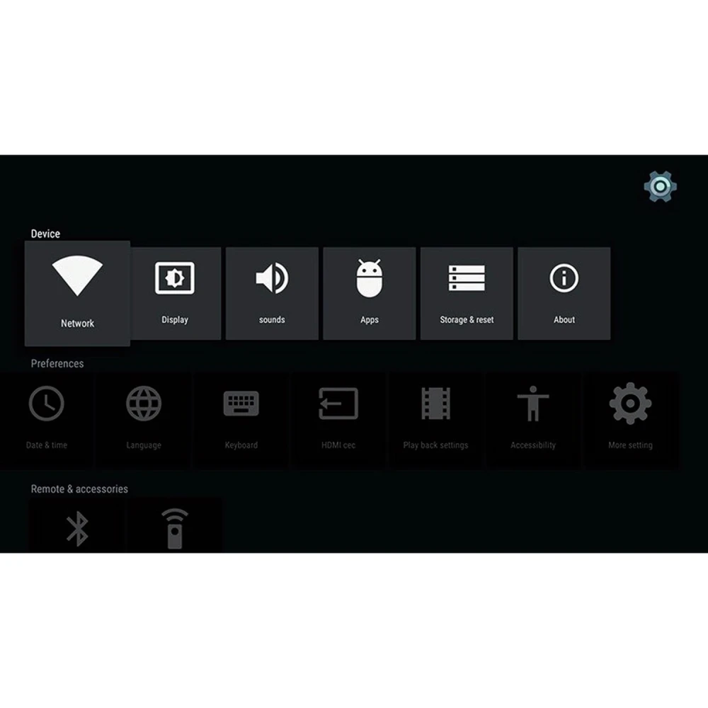 Kii Pro dvojitý tuner DVB-S2/DVB-T2 Android TV Box 2GB/16GB 4K