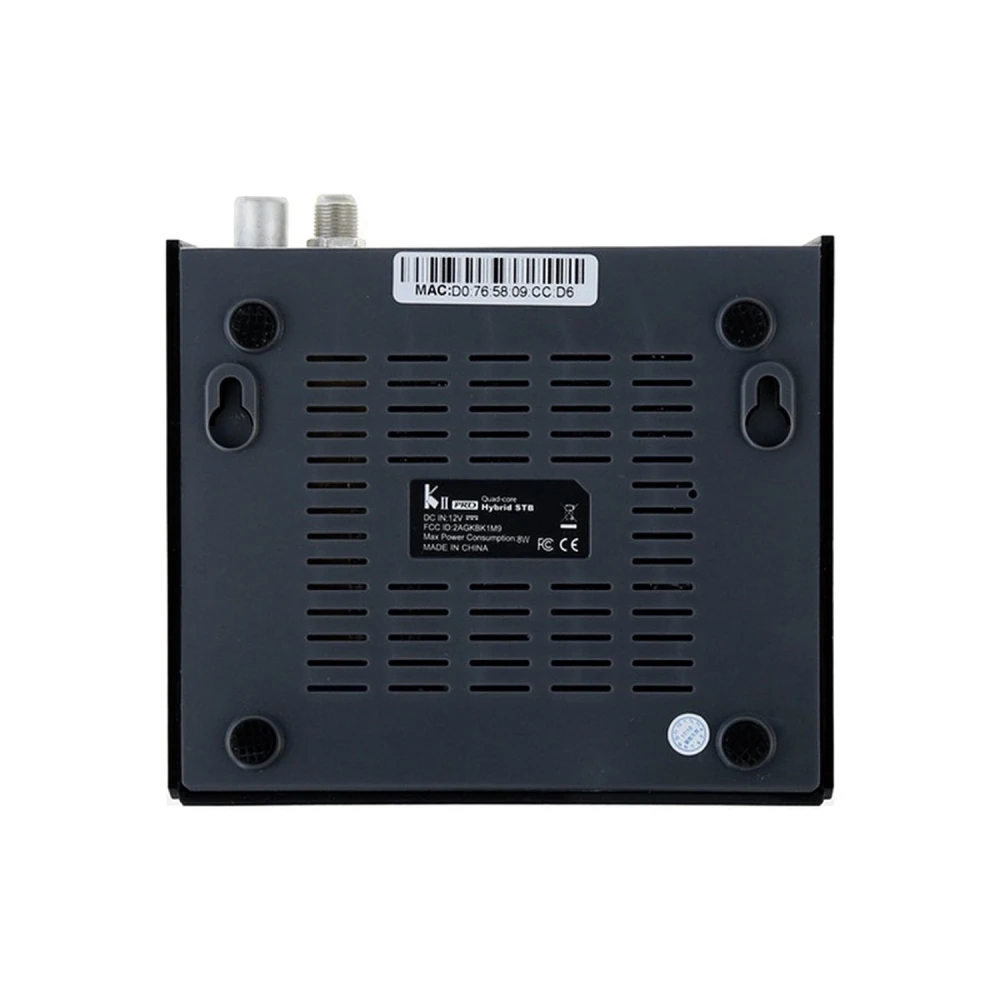 Kii Pro dvojitý tuner DVB-S2/DVB-T2 Android TV Box 2GB/16GB 4K