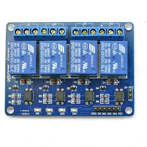 Kompatibilní kit 4 relé 5V pro Arduino – ovládání 4 kanálů