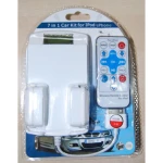 Autokit pro iPod a iPhone 3G – 7v1 s FM vysílačem a nabíječkou