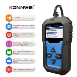 Konnwei KW350 diagnostický skener kompletního systému pro VW Audi Seat Skoda
